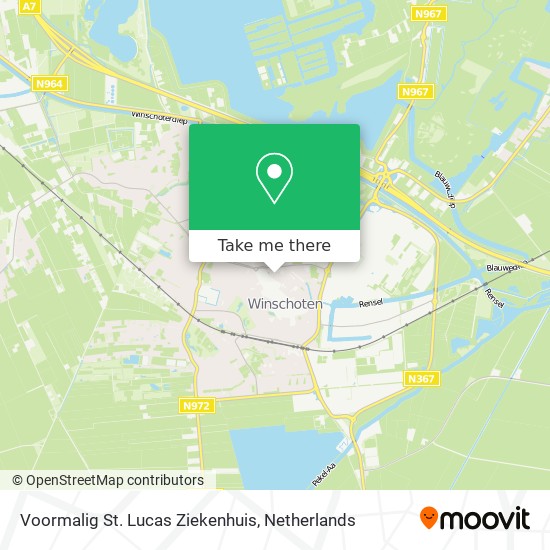 Voormalig St. Lucas Ziekenhuis map