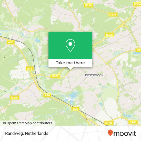 Randweg map