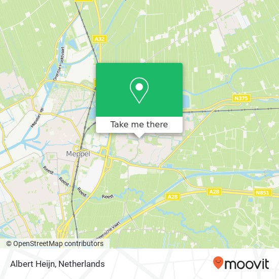 Albert Heijn map