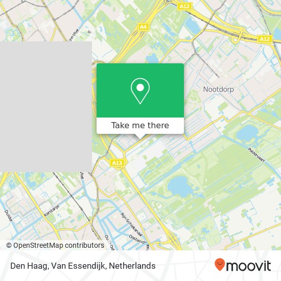 Den Haag, Van Essendijk map