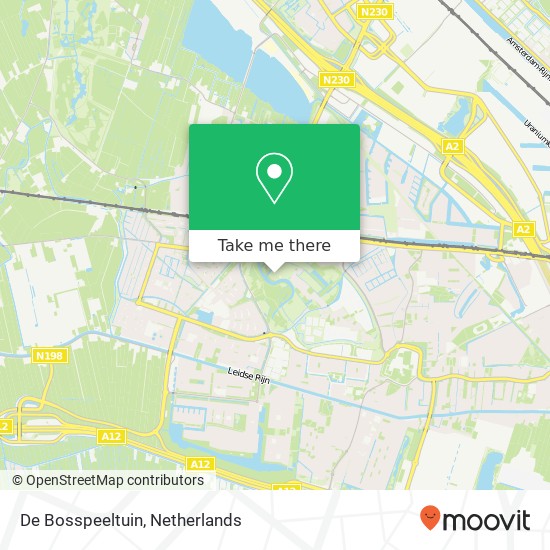 De Bosspeeltuin map