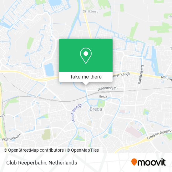 Club Reeperbahn map