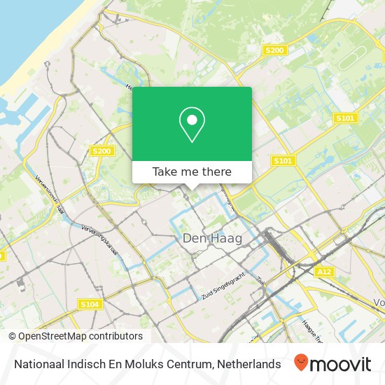 Nationaal Indisch En Moluks Centrum map