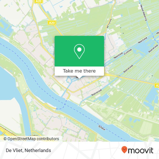 De Vliet map