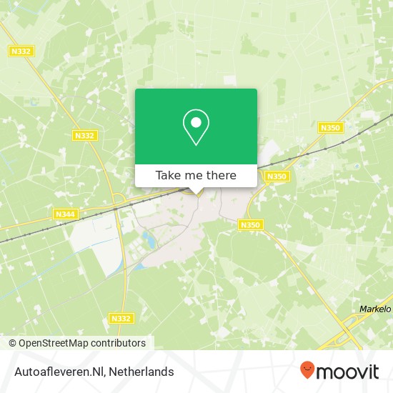 Autoafleveren.Nl map