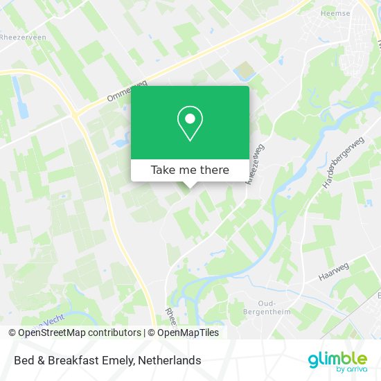 Bed & Breakfast Emely map