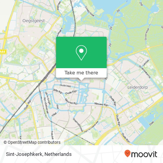 Sint-Josephkerk map