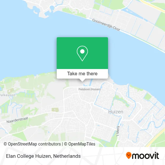 Elan College Huizen map