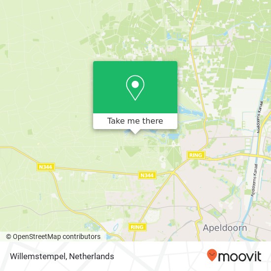 Willemstempel map