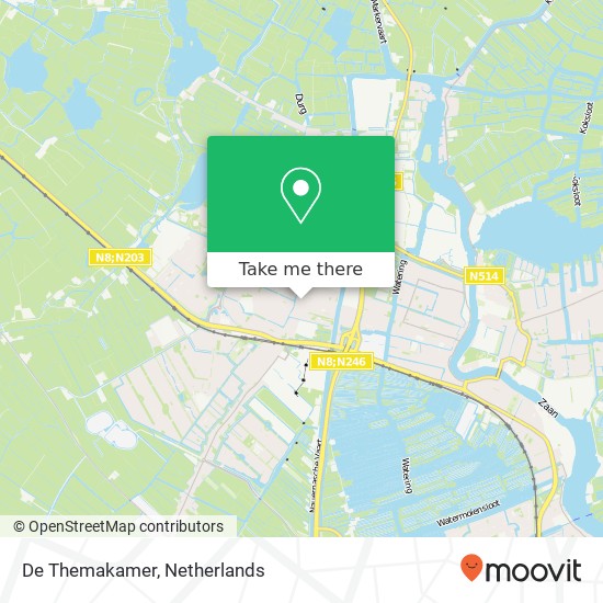 De Themakamer map