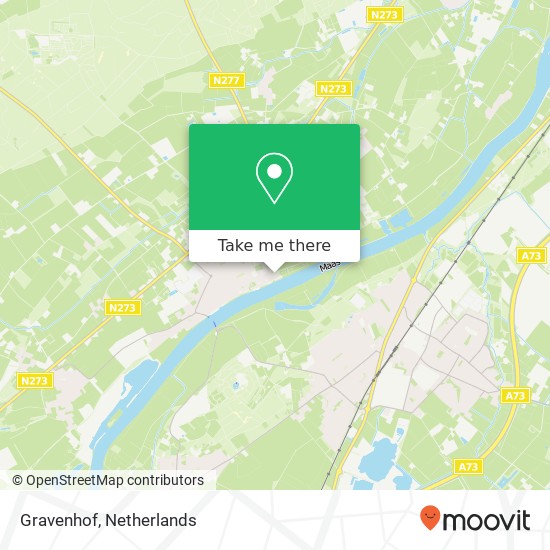 Gravenhof map