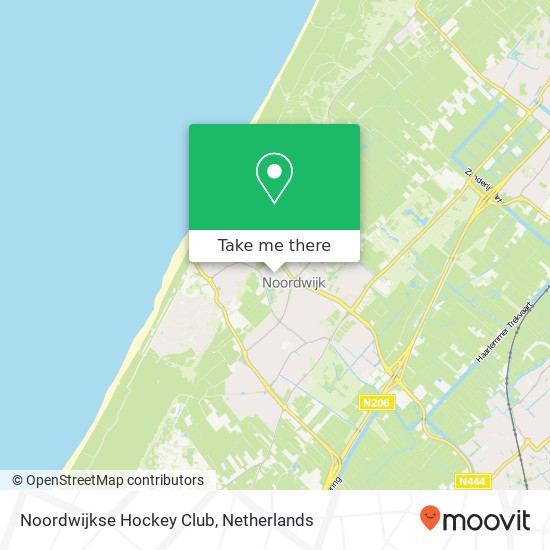 Noordwijkse Hockey Club map