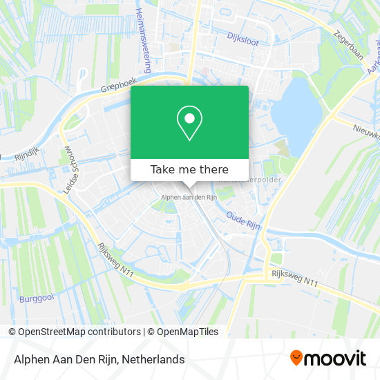 Alphen Aan Den Rijn map