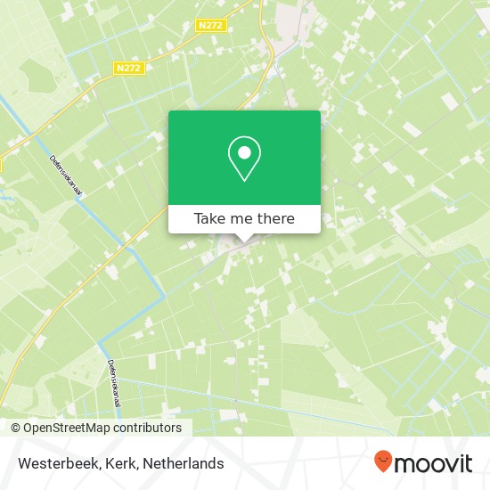 Westerbeek, Kerk map