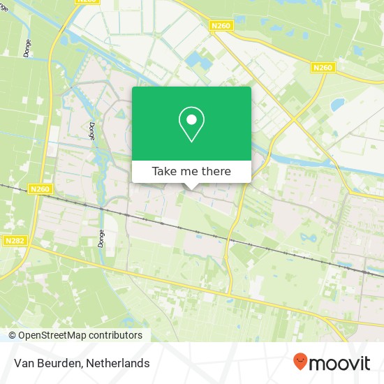 Van Beurden map