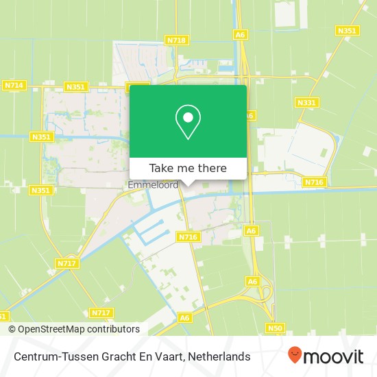 Centrum-Tussen Gracht En Vaart map