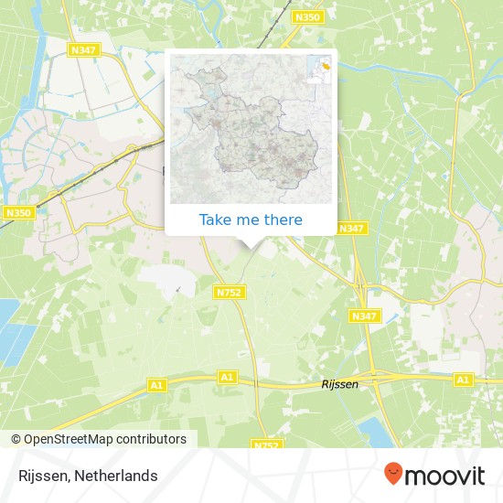 Rijssen map