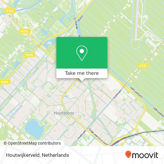 Houtwijkerveld Karte