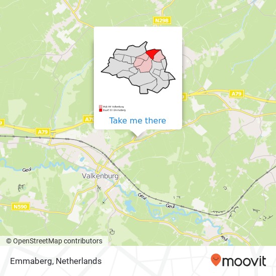 Emmaberg map