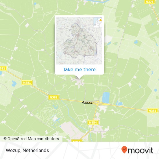 Wezup map