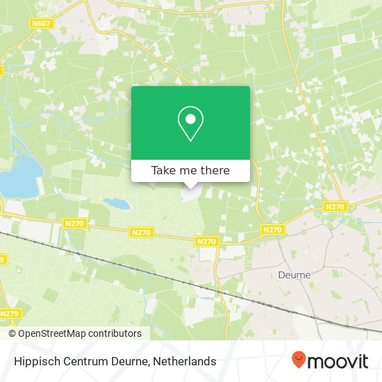 Hippisch Centrum Deurne map