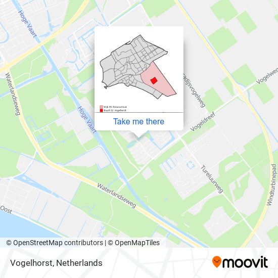 Vogelhorst Karte