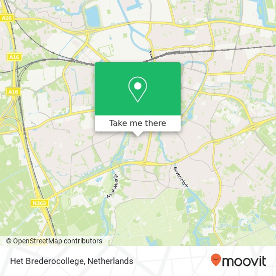 Het Brederocollege map