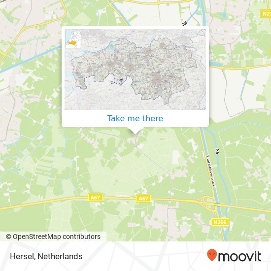 Hersel map