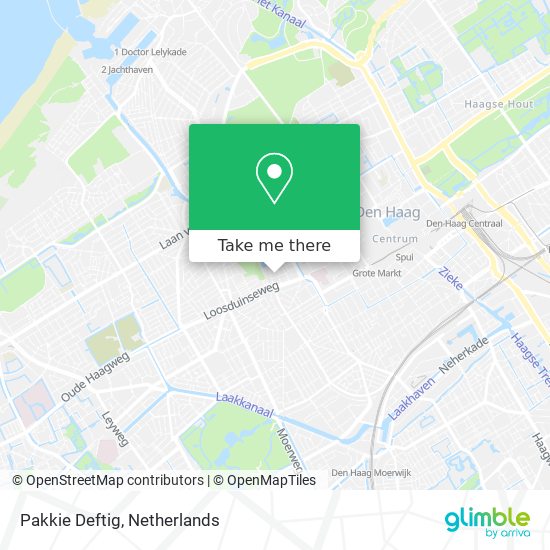 Pakkie Deftig map