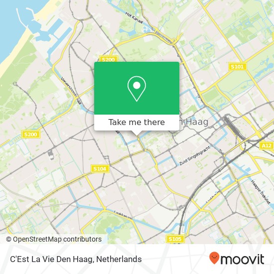 C'Est La Vie Den Haag map