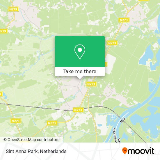 Sint Anna Park map
