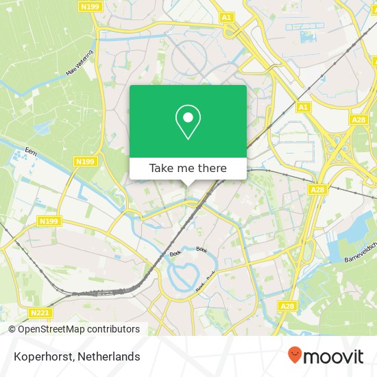 Koperhorst map