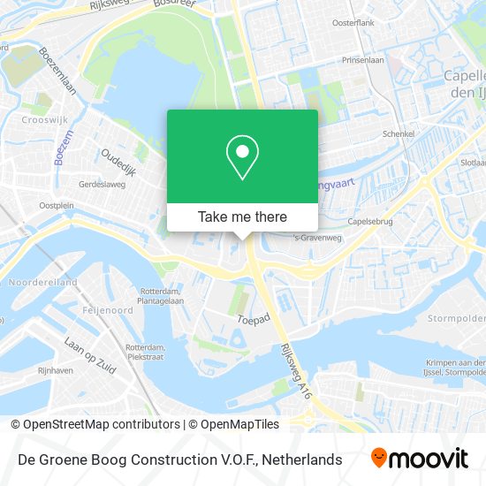 De Groene Boog Construction V.O.F. map