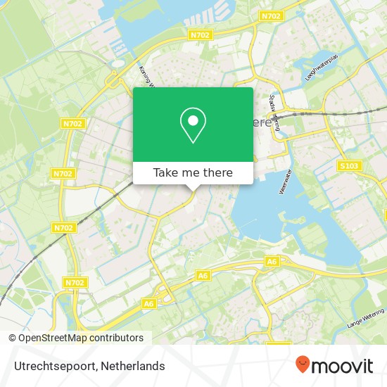 Utrechtsepoort Karte