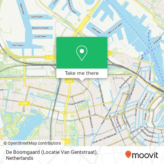 De Boomgaard (Locatie Van Gentstraat) map