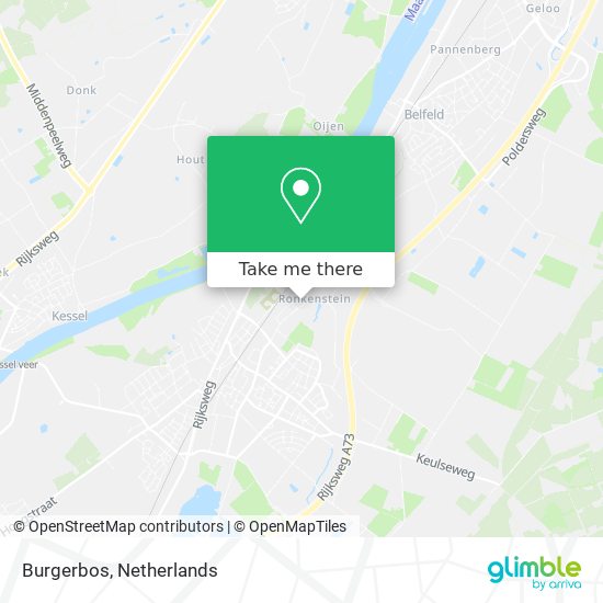 Burgerbos map