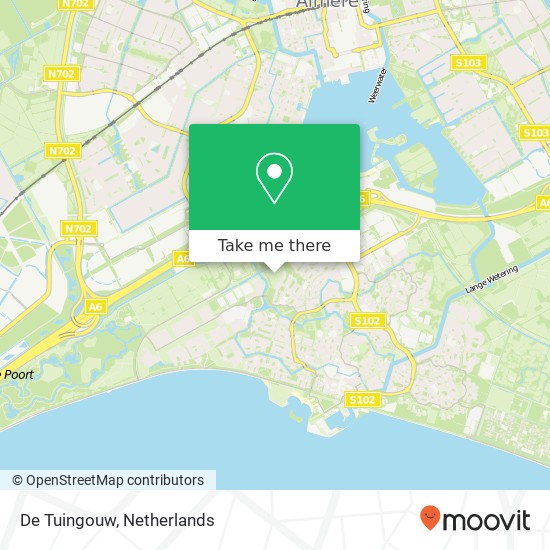 De Tuingouw map