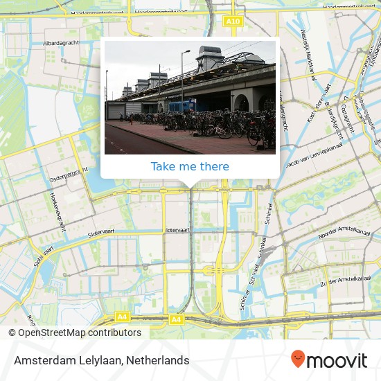 Amsterdam Lelylaan map