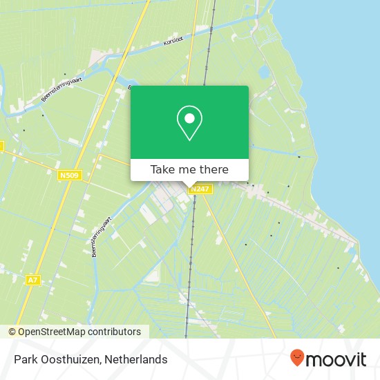 Park Oosthuizen Karte