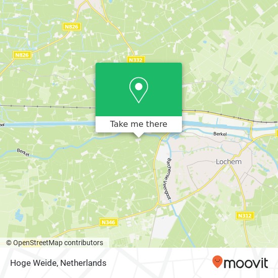 Hoge Weide map