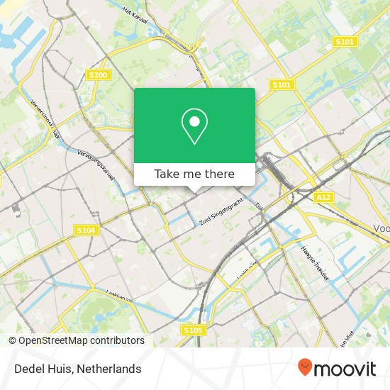 Dedel Huis map