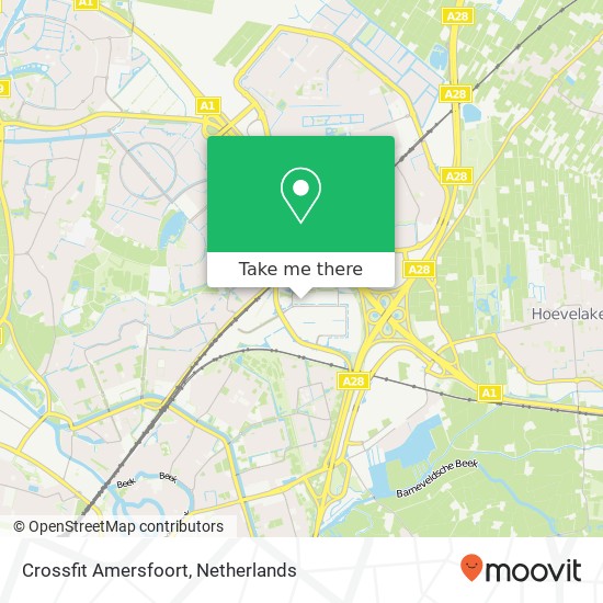 Crossfit Amersfoort map