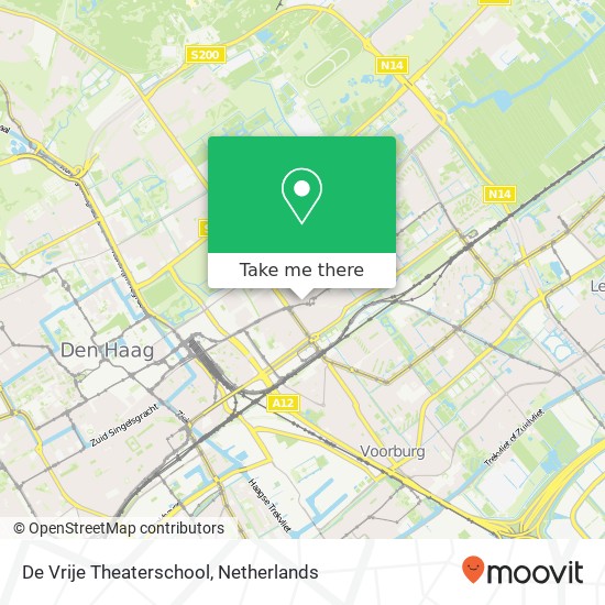 De Vrije Theaterschool map