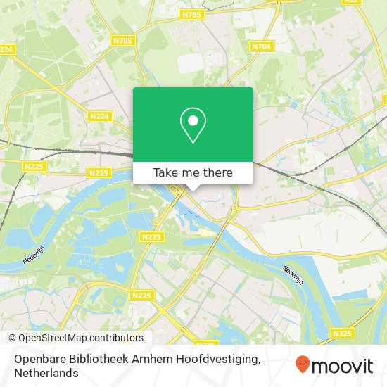 Openbare Bibliotheek Arnhem Hoofdvestiging map