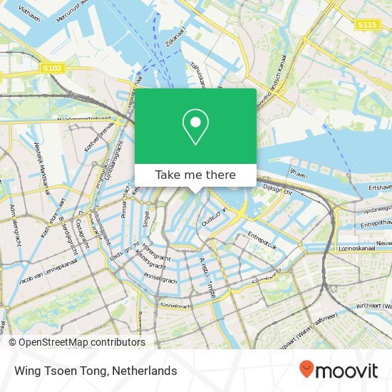 Wing Tsoen Tong map