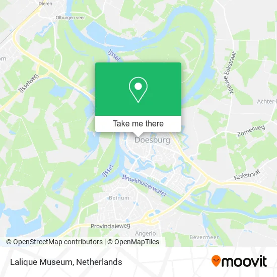 Lalique Museum map