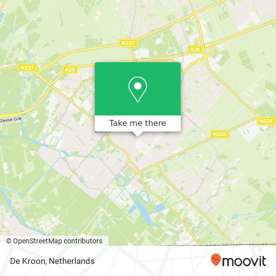 De Kroon map