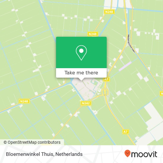 Bloemenwinkel Thuis map