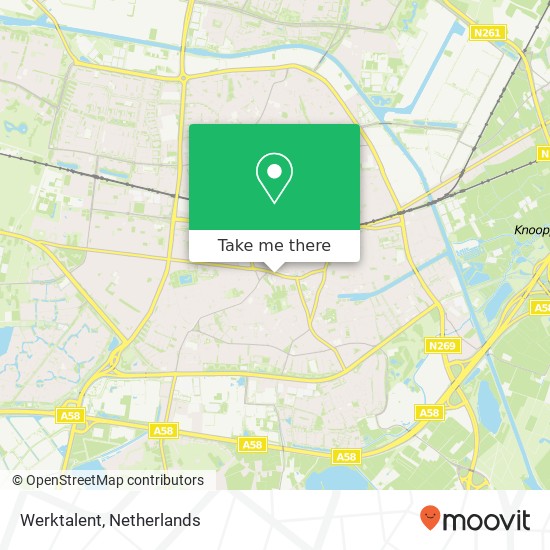 Werktalent map