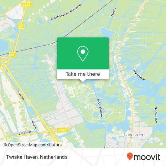 Twiske Haven map